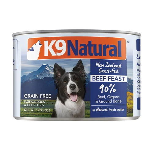K9 Natural Beef Feast Canned 6oz - Dog Food