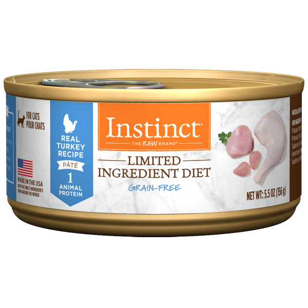 Instinct Pate LID Real Turkey Recipe 5.5oz - Cat Food