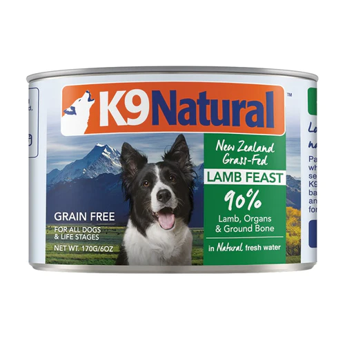 K9 Natural Lamb Feast Canned 6oz - Dog Food