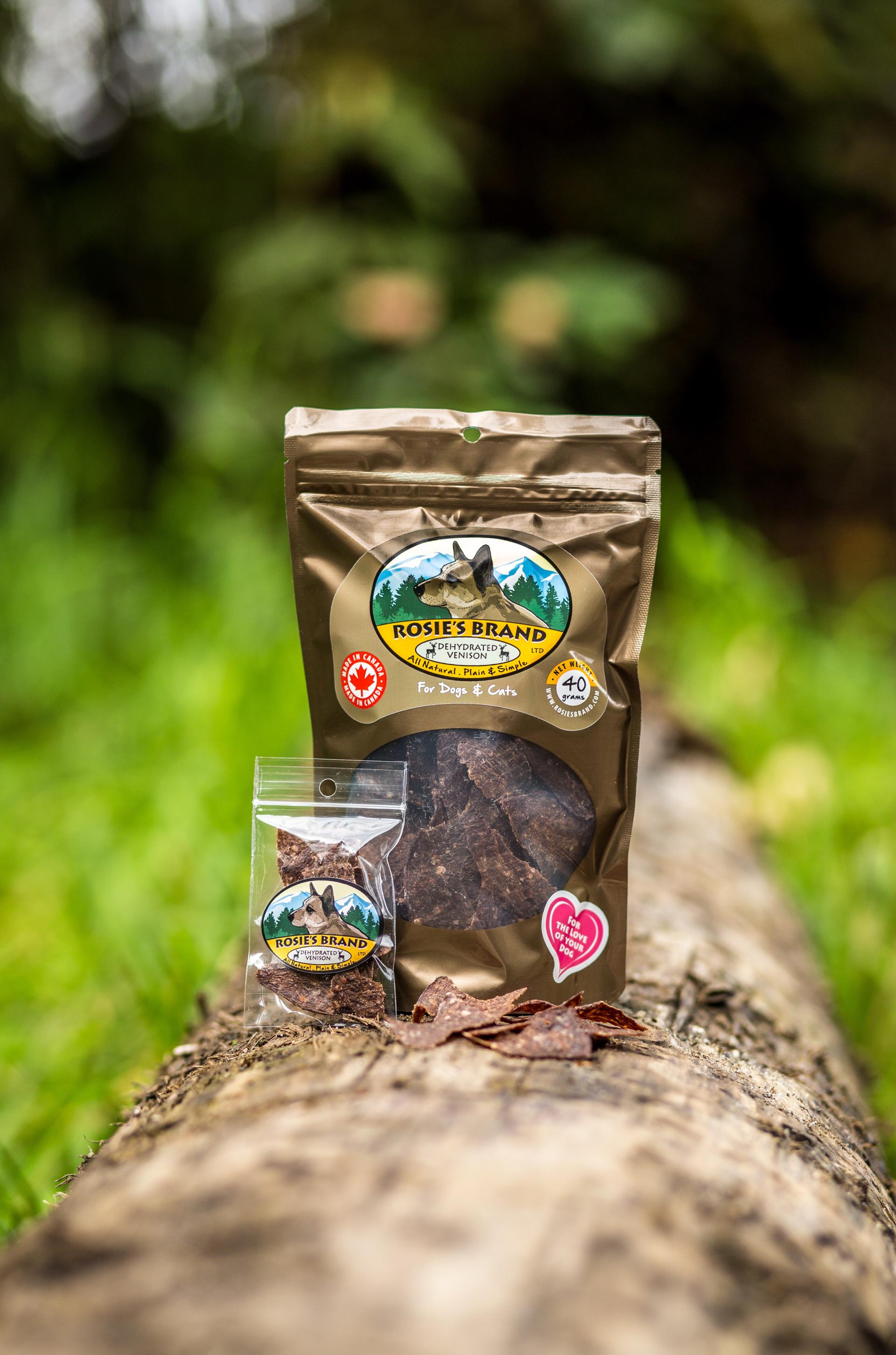 Rosie's Brand Dehydrated Venison 40g