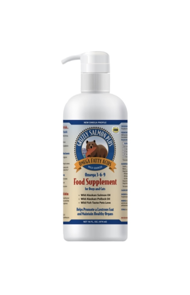 Grizzly Omega 3-6-9 Salmon Oil 16oz
