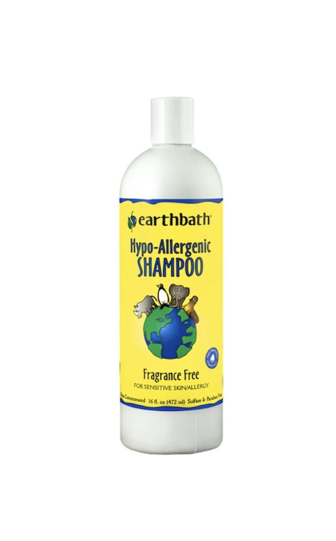 Earthbath Hypo-Allergenic Shampoo Fragrance Free 16oz