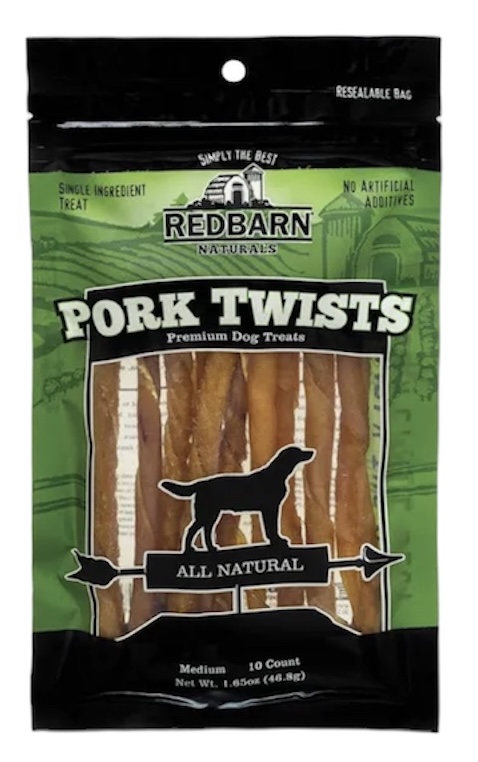 RedBarn Pork Twists 10ct 1.65oz