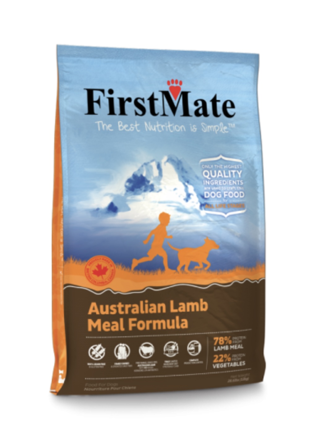 FirstMate Australian Lamb 5lb - Dog Food