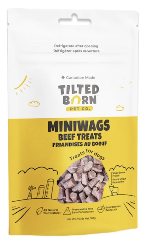 TiltedBarn MINIWAGS Beef 100g