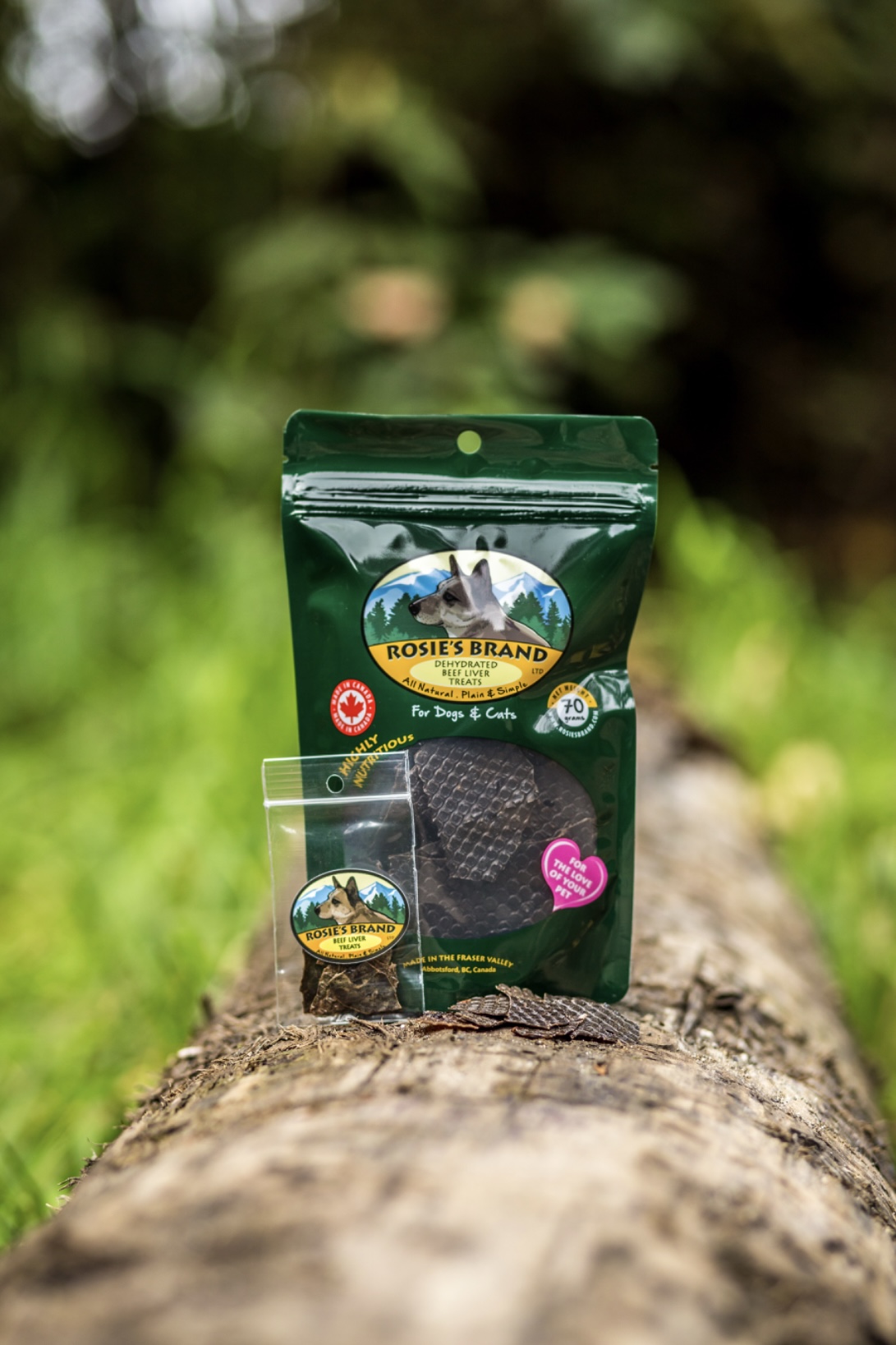 Rosie's Brand Dehydrated Beef Liver 70g