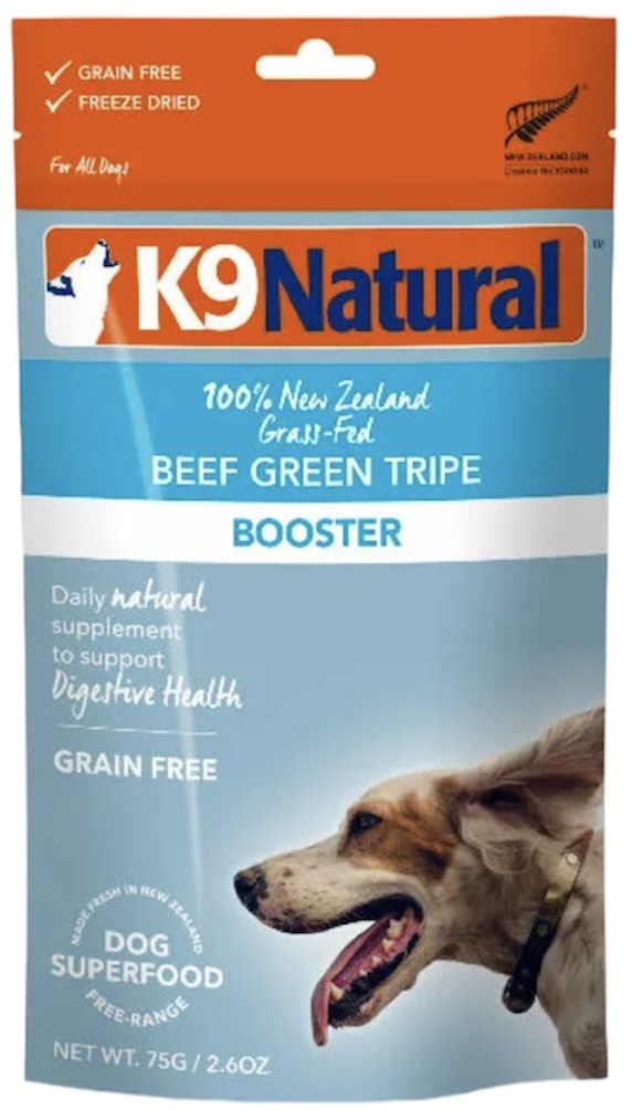 K9 Natural Green Tripe Beef Booster 2.6oz - Dog Food