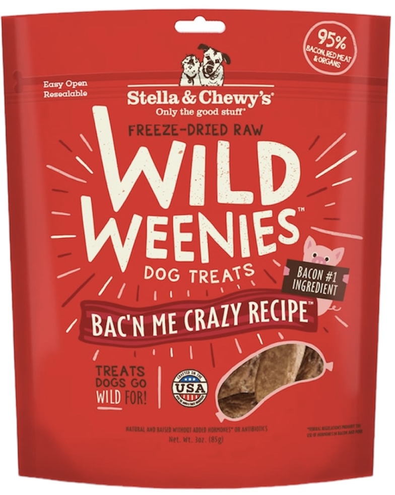 Stella & Chewy's Wild Weenies Bac'n me Crazy 3oz