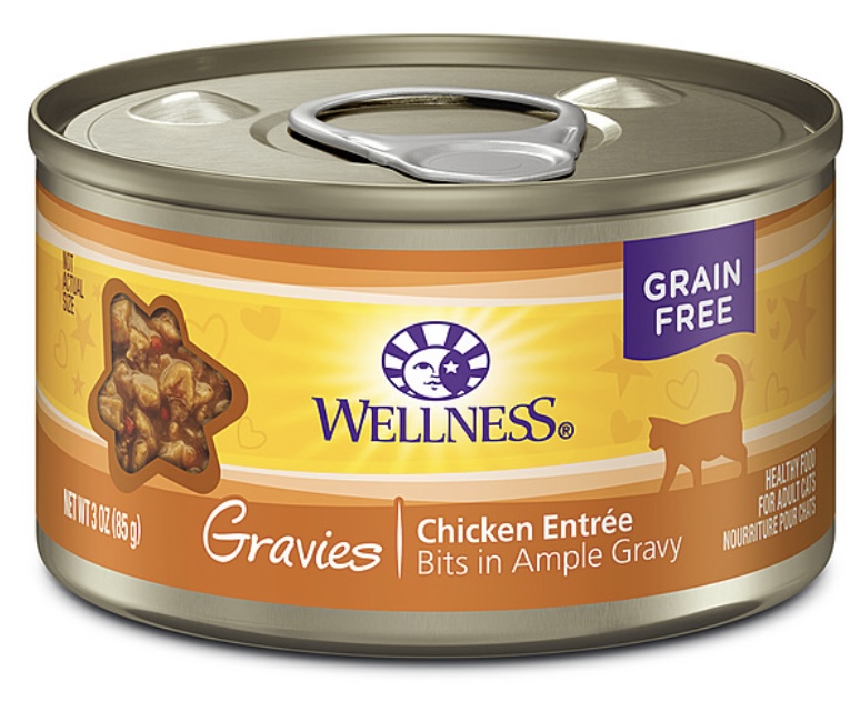 Wellness Gravies Chicken Entree 3oz - Cat Food