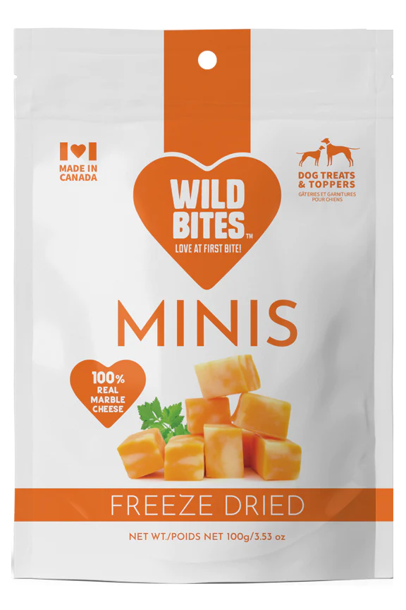 Wild Bites Minis FD Marble Cheese 3.53oz
