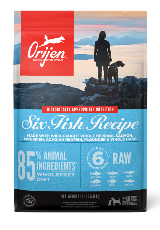 Orijen Six Fish 4.4lb - Dog Food