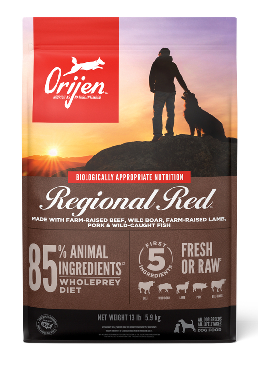 Orijen Regional Red 4.4lb - Dog Food