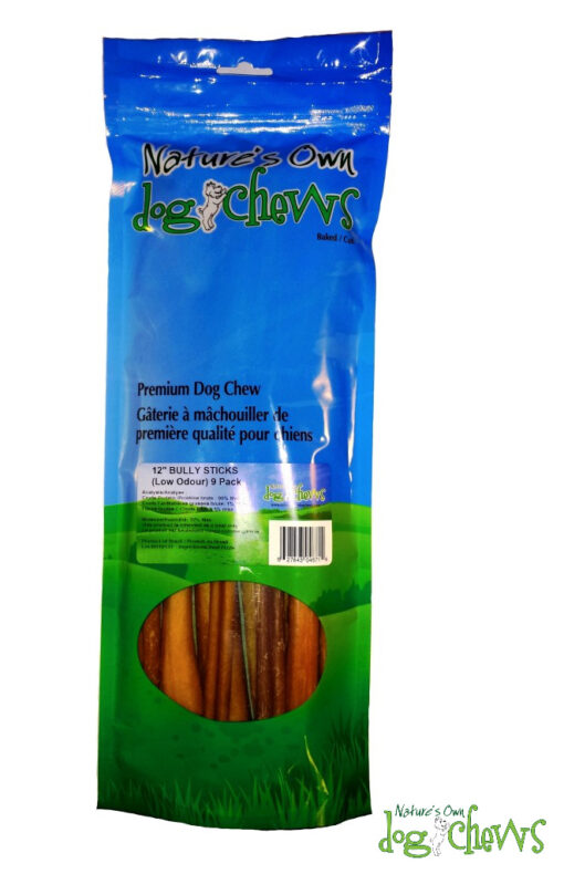 Nature's Own 12Inch Bully Sticks 9pk