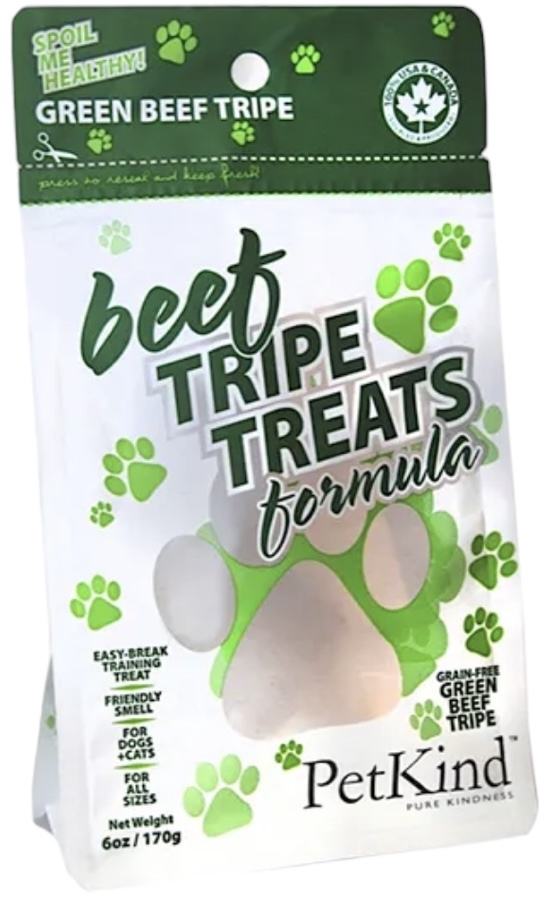 Petkind Beef Tripe Treats 6oz