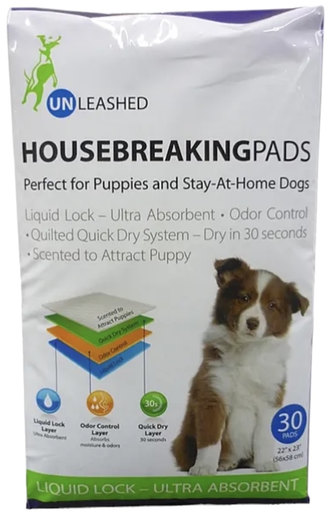 Unleashed Housebreaking 30 Pads