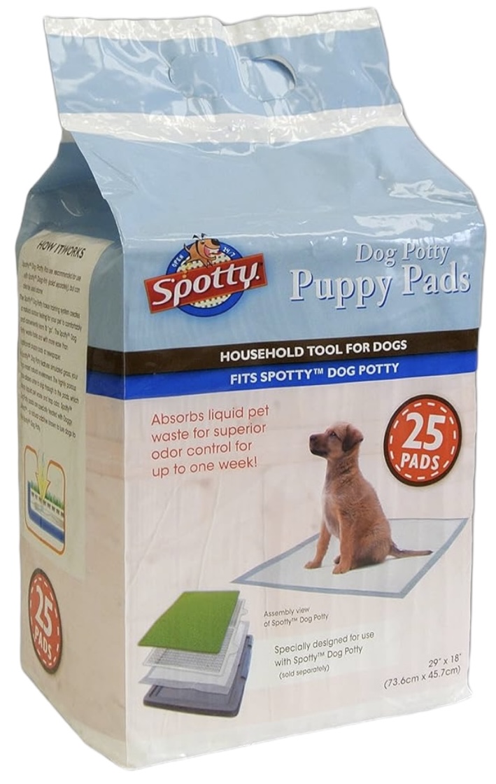 Spotty Dog Potty Puppy 25 Pads