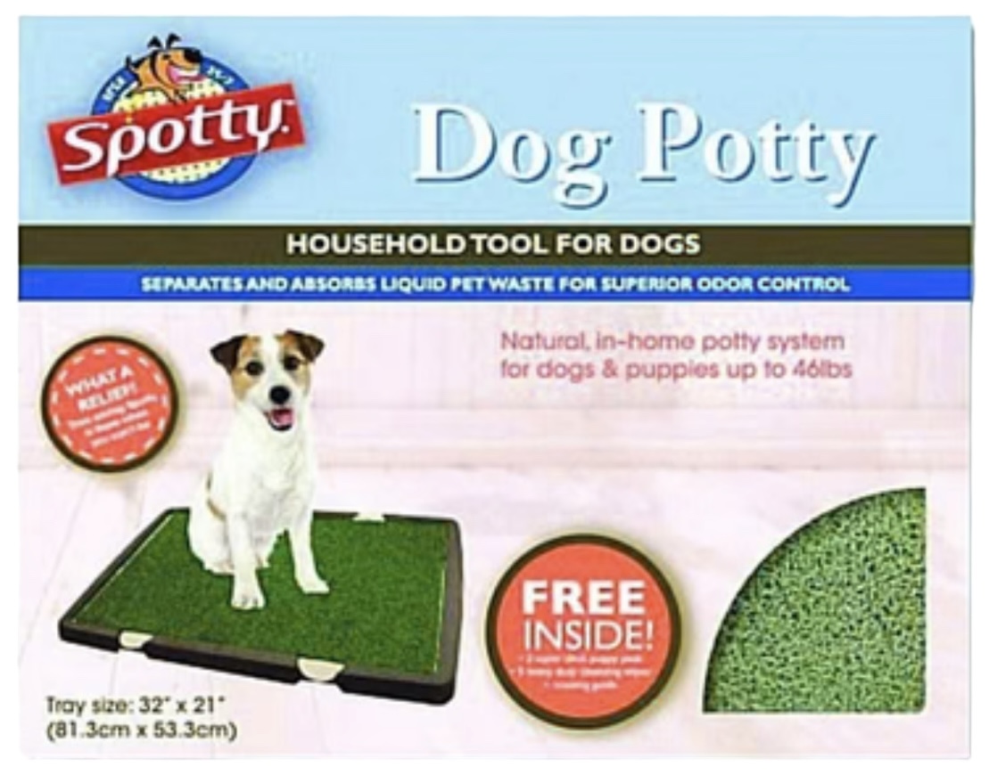Spotty Indoor Dog Potty