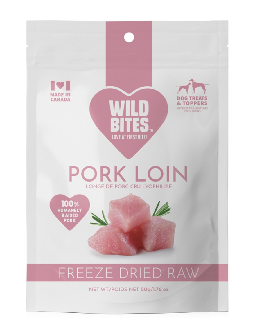 Wild Bites Freeze-Dried Pork Loin  1.76oz