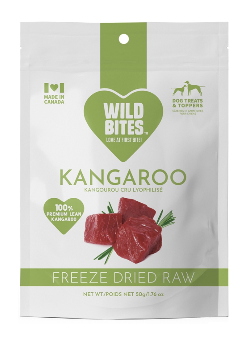 Wild Bites Freeze-Dried Kangaroo  1.76oz