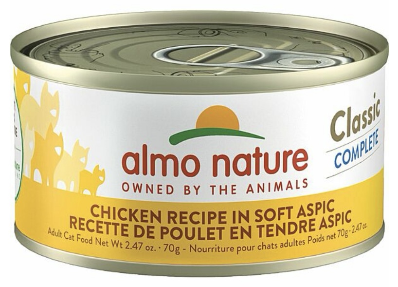 Almo Nature COMPLETE Chicken Recipe in Soft Aspic 2.47oz - Cat Food