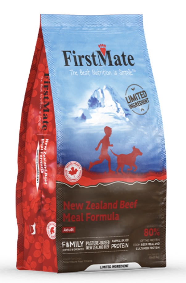 FirstMate New Zealand Beef 5lb - Dog Food