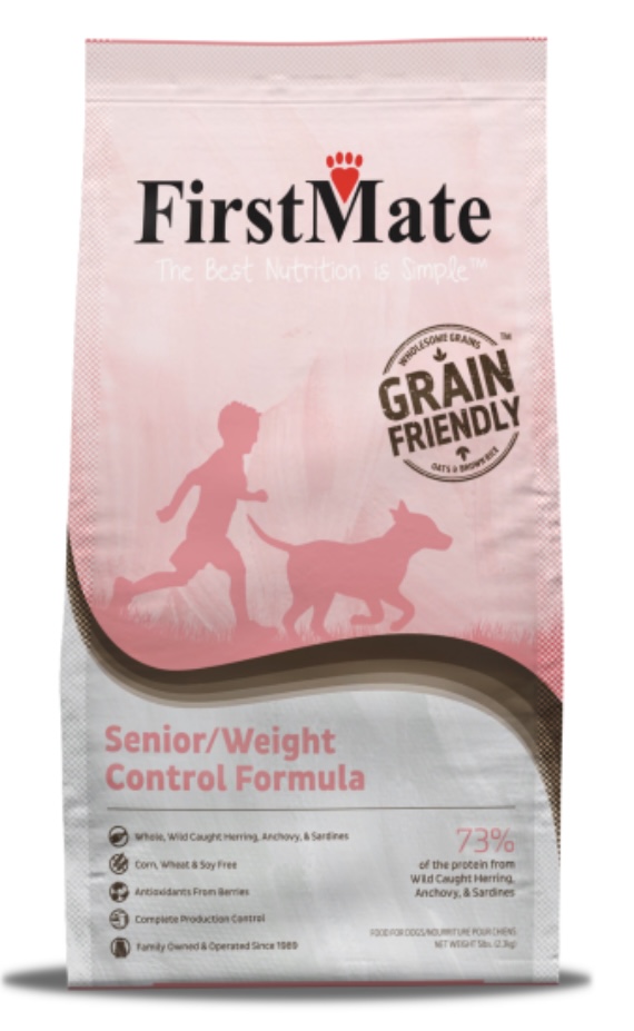 FirstMate Senior/Weight Control Formula 5lb - Dog Food