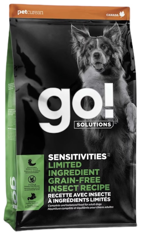GO! Sensitivities Limited Ingredient Granin Free Insect Recipe 3.5lb - Dog Food