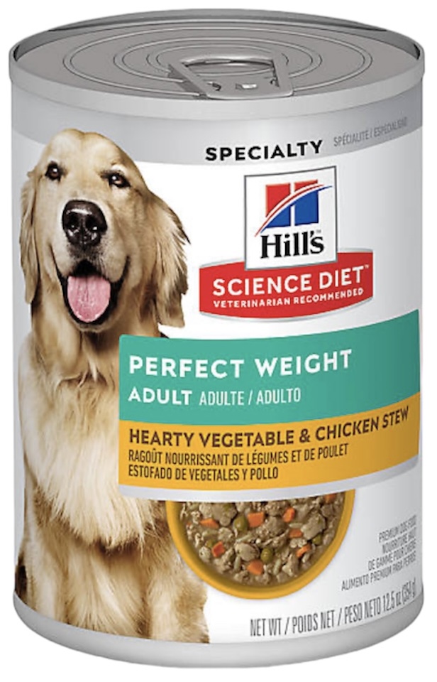 Hill’s Perfect Weight Adult Chicken & Vegetable Entree 12.8oz