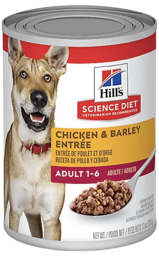 Hill’s Chicken & Barley Entree Adult 1-6 13oz