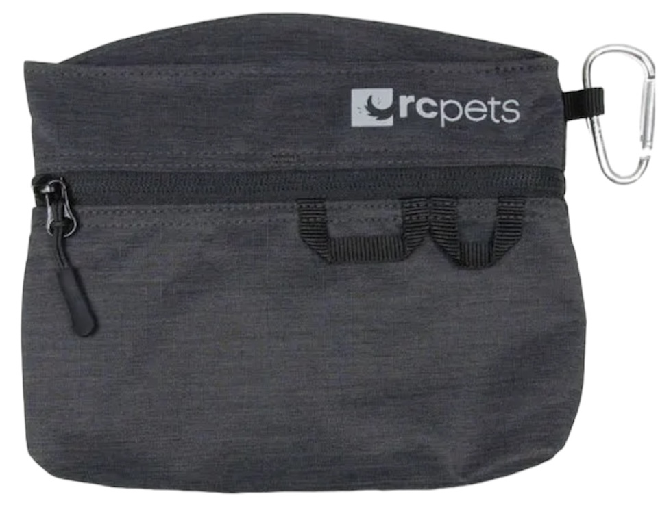 RC Pets Quick Grab Treat Bag Heather Black