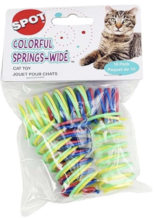 SPOT Colorful Springs Wide Cat Toy