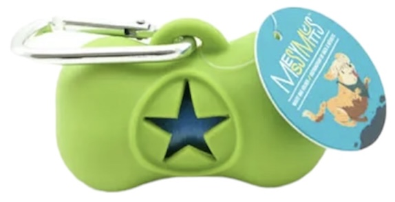 Messy Mutts Waste Bag Holder - Green
