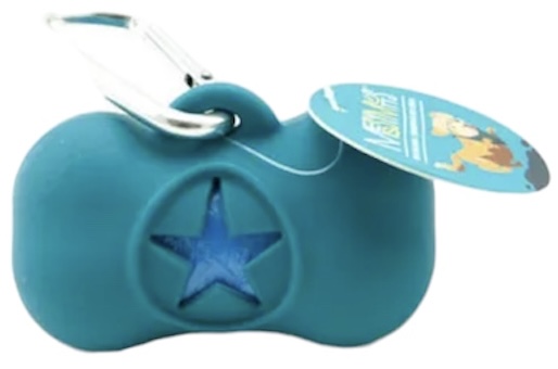Messy Mutts Waste Bag Holder - Blue