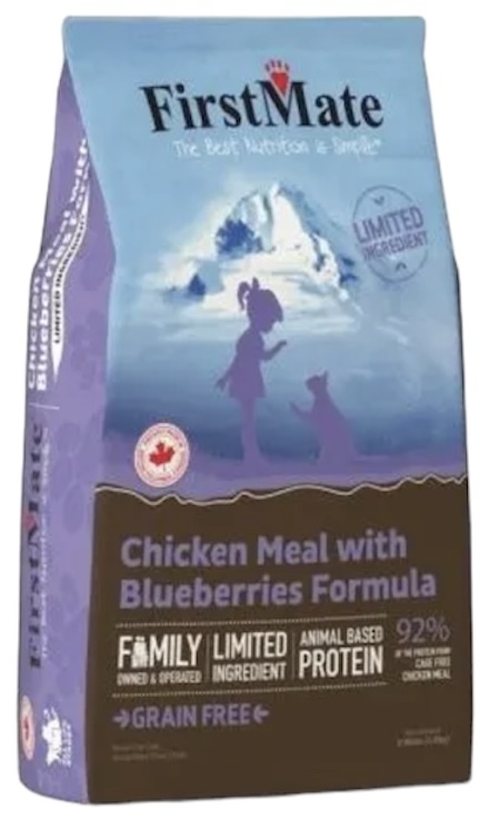 FirstMate LID Chicken Meal with Blueberries Cat Food 4lb