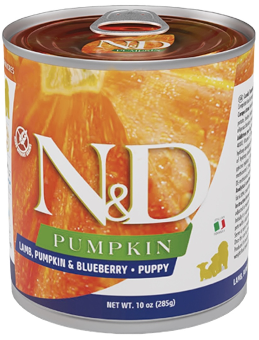 Farmina N&D PUMPKIN Lamb and Blueberry Recipe PUPPY Canned 10oz - Dog Food