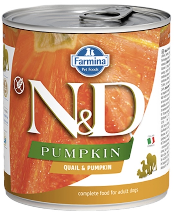 Farmina N&D PUMPKIN Quail & Pumpkin Recipe Canned 10oz