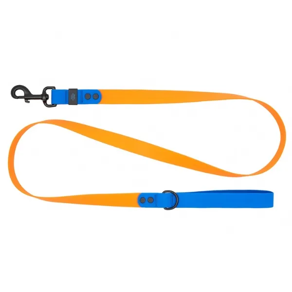 RC Pets Waterproof Leash (Orange & Sapphire) - Medium