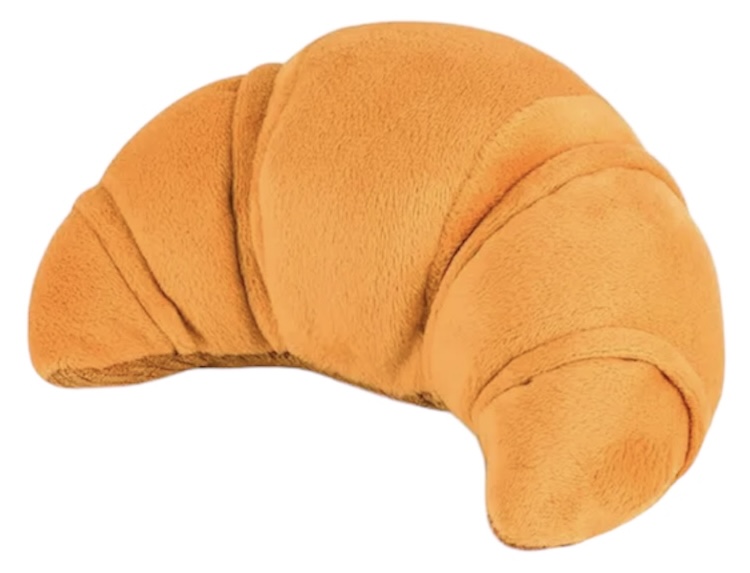 P.L.A.Y Mini Barking Brunch Croissant Dog Toy