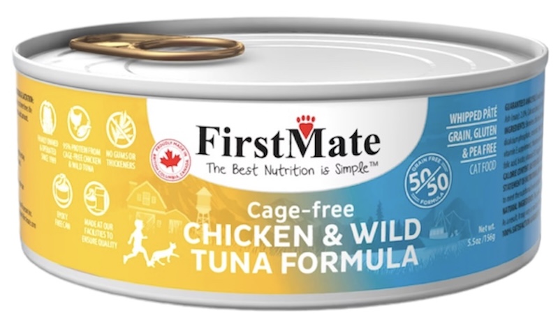 Firstmate Cage Free Chicken & Wild Tuna 5.5oz - Cat Food