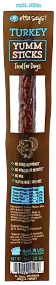 Treat Planet Yumm Sticks Turkey 0.75oz
