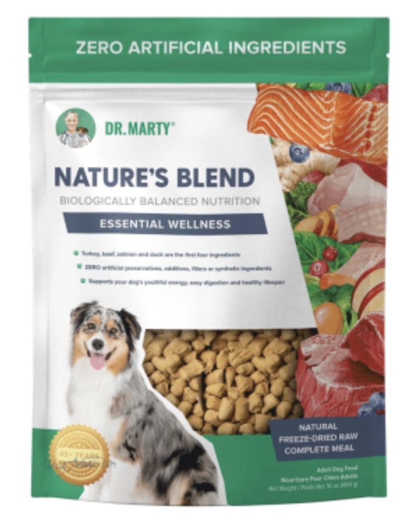 Dr. Marty Freeze-Dried Raw Essential Wellness Original 16oz - Dog Food