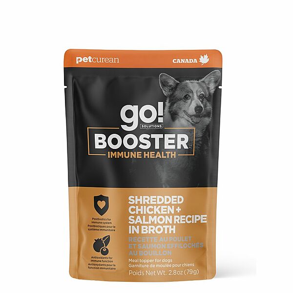 GO! Immune Shredded Chicken+Salmon in Broth 2.8oz - Dog Food