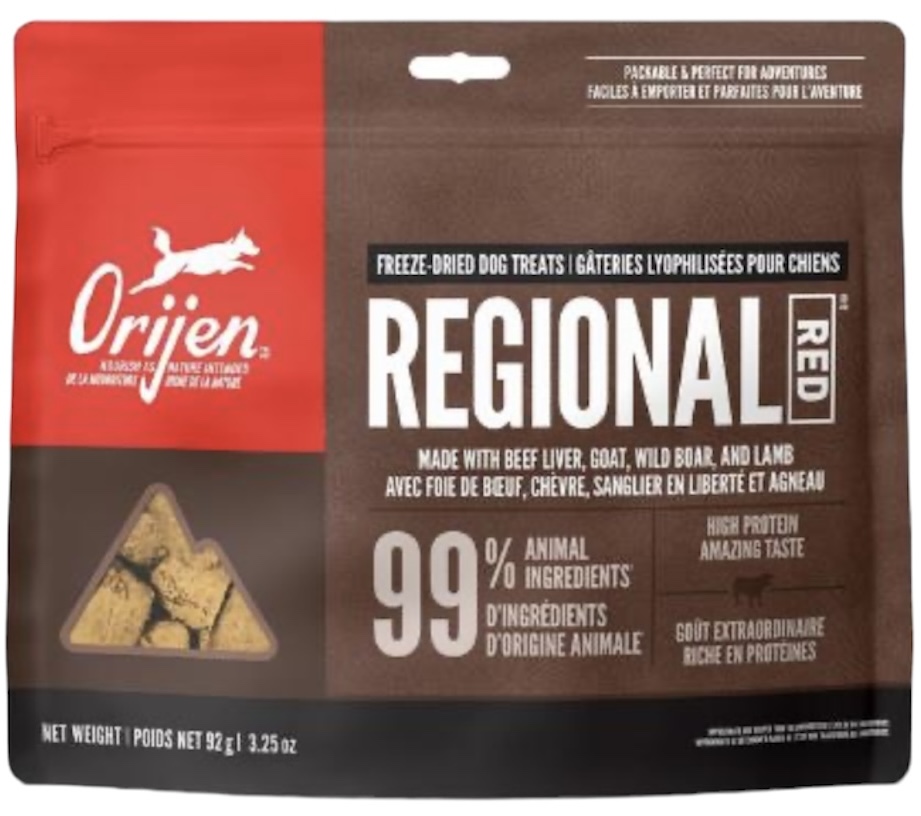 Orijen FD Dog Treat Regional Red 3.25oz