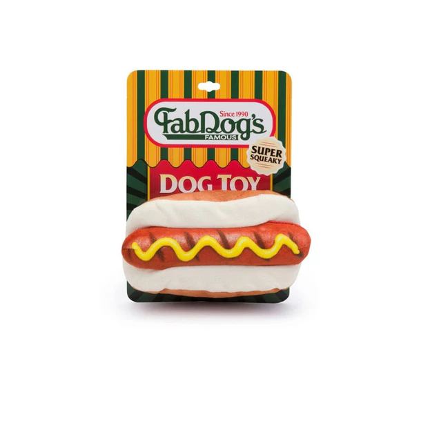 Fabdog Hot Dog Toy
