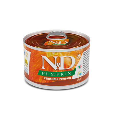 Farmina N&D PUMPKIN Venison and Pumpkin Recipe Canned 4.9oz - Dog Food