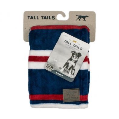 TALL TAILS Fleece Blanket (Nautical Strip) - 30X40
