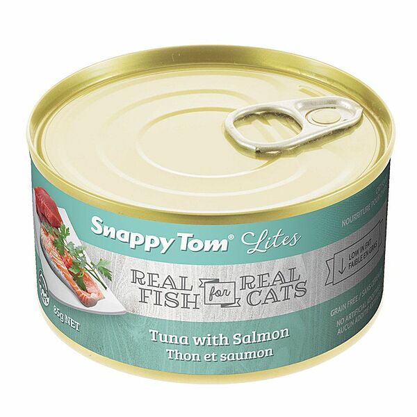 Snappy Tom Tuna with Salmon 5.5oz - Cat Food