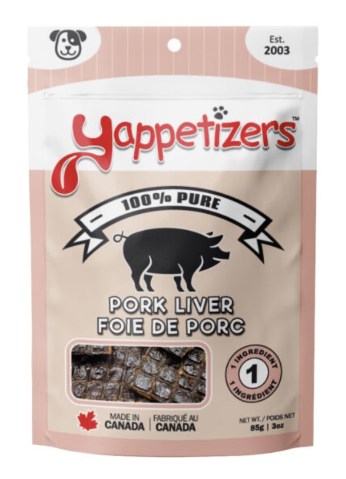 Yappetizers Pork Liver 3oz