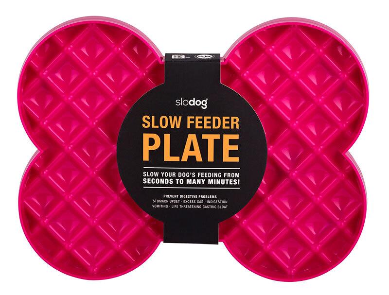 LickiMat Slowdog Slow Feeder Plate Pink