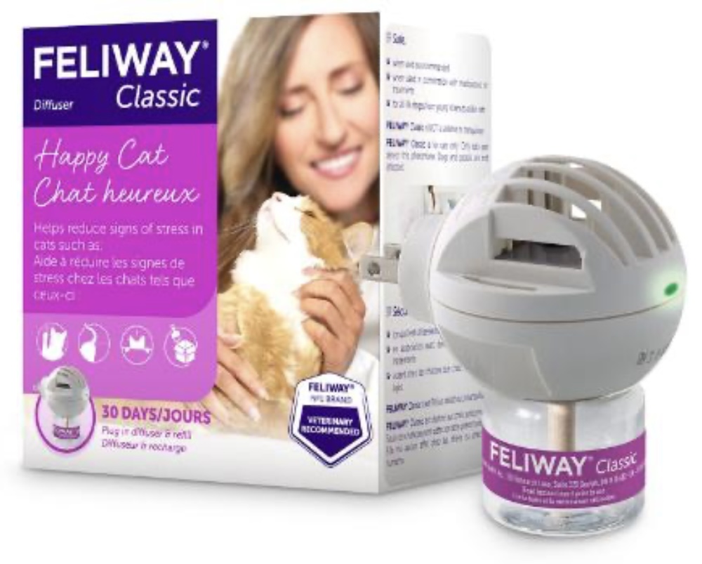Feliway Cat Classic 30-Day Diffuser Starter Kit